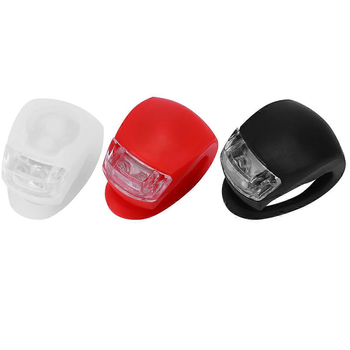 Night Riding Tailight Warning Light Bike Accessories 6Pcs
