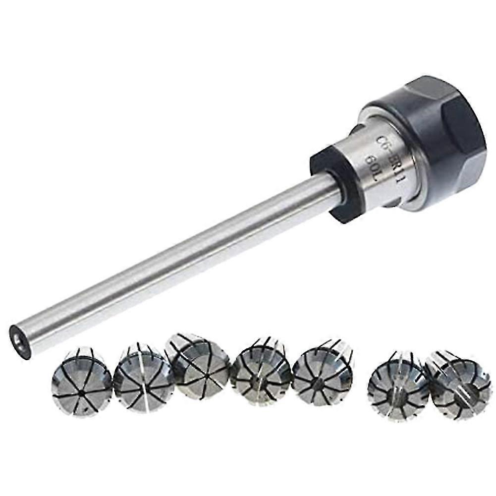 HG Er11 C6 Er11M 60L Extension Rod Extension Rod Straight Handle, With Er11 Collet, With Er11A Nut