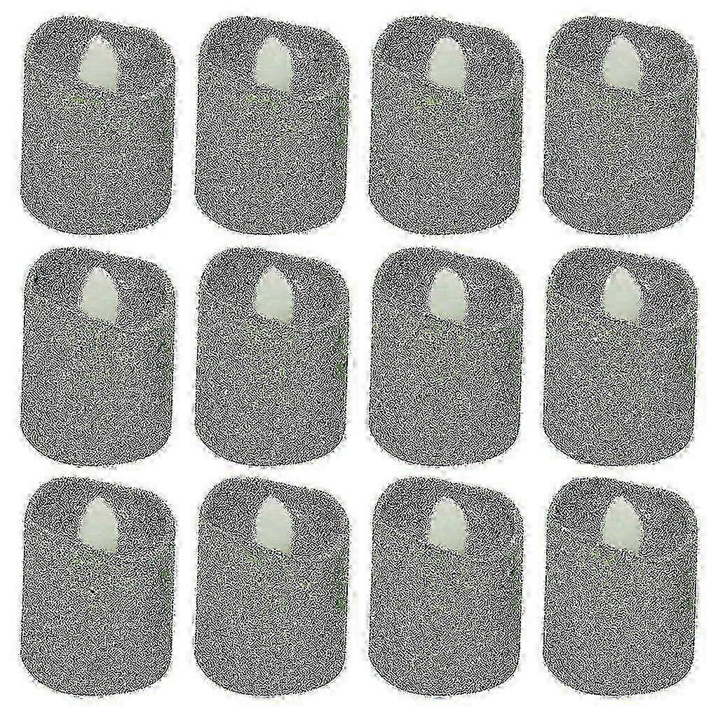 12pcs Luzes de Chá LED com Glitter Sem Chama com Efeito Cintilante - Velas Decorativas para Festas e Decoração de Casa