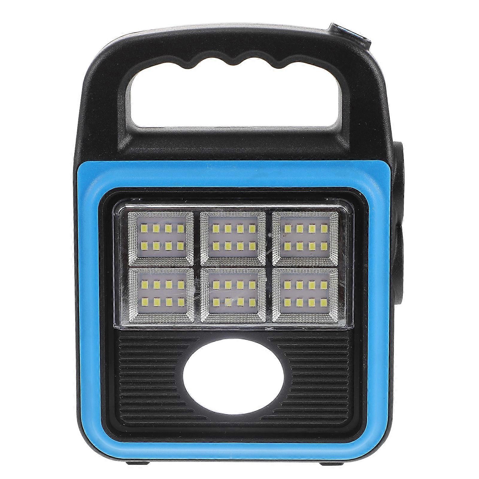 Rechargeable Solar Work Light Fishing Multi Functional Camping Light 1Set