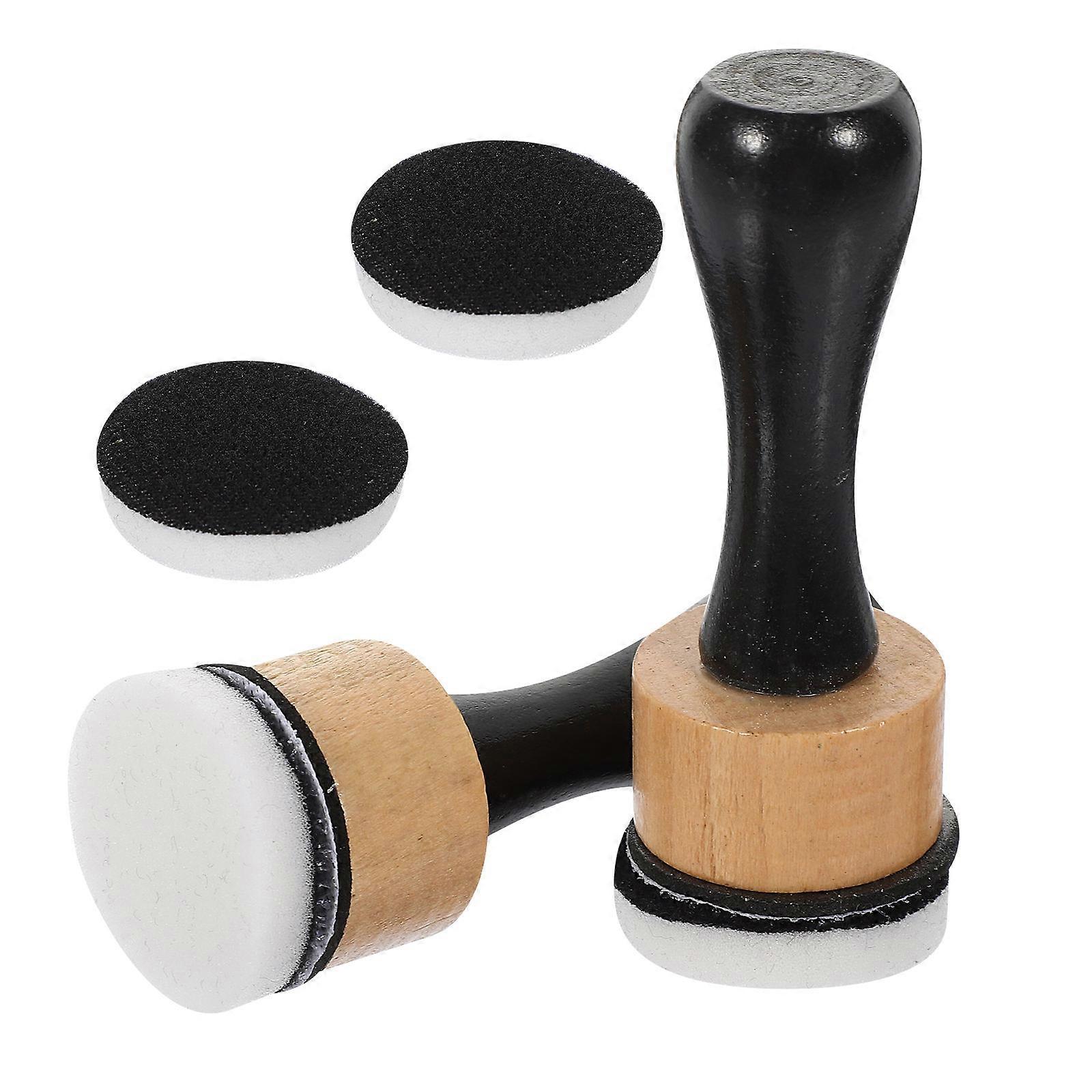 1 Set Mini Ink Blending Brushes with Replacement Round Sponge Refills for Scrapbooking Painting Art Supplies
