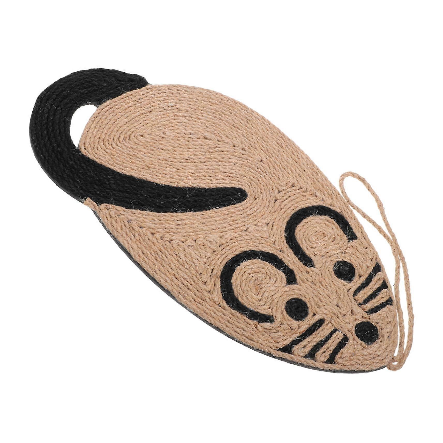 Sisal Cat Scratching Mat Wall Mounted Durable SpaceSaving Furniture Protection