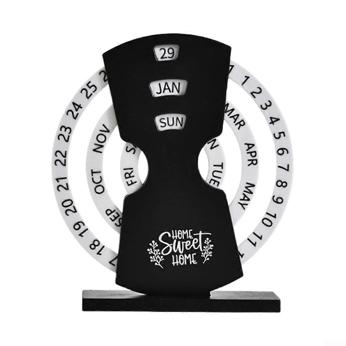 Interactive Rotating Calendar for Home and Office – Unique Focal Point with Sustainable Functions (B)