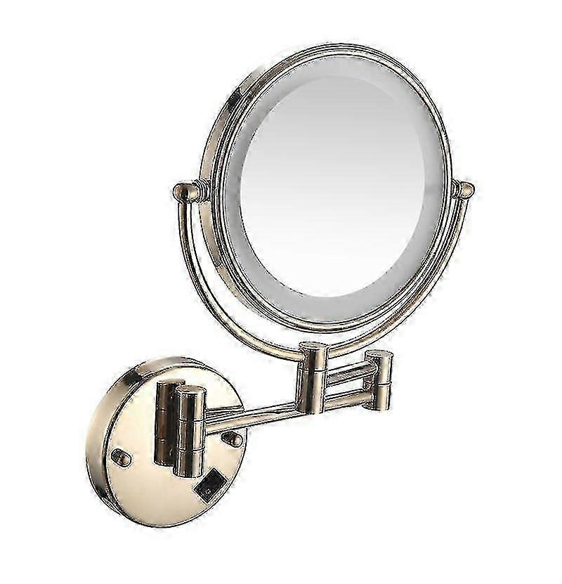 10x Led Lighted Wall Mounted Mirror Câblage