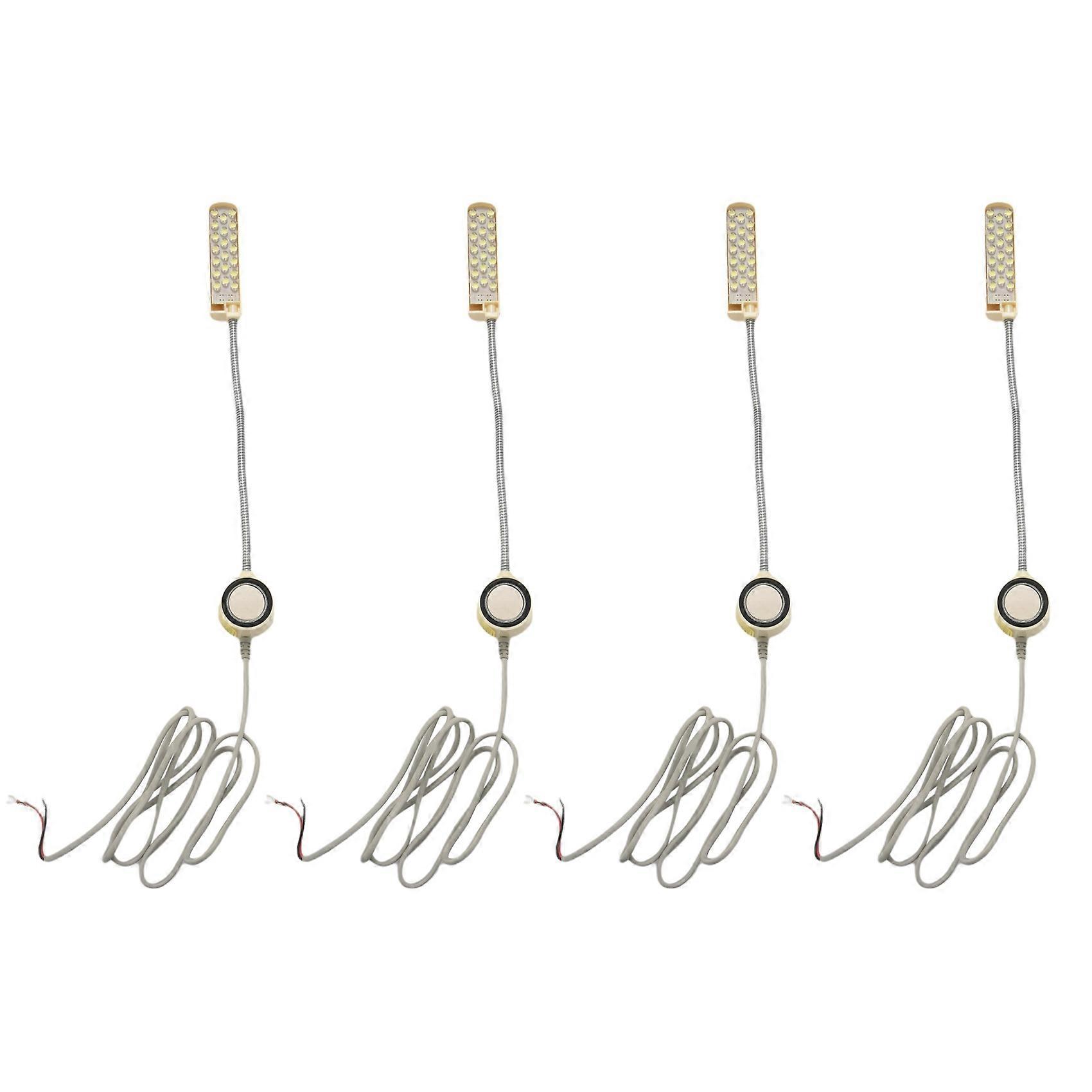 4X 20 LED 220V Sewing Machines Working Lamp Magnetic Type LED Light
