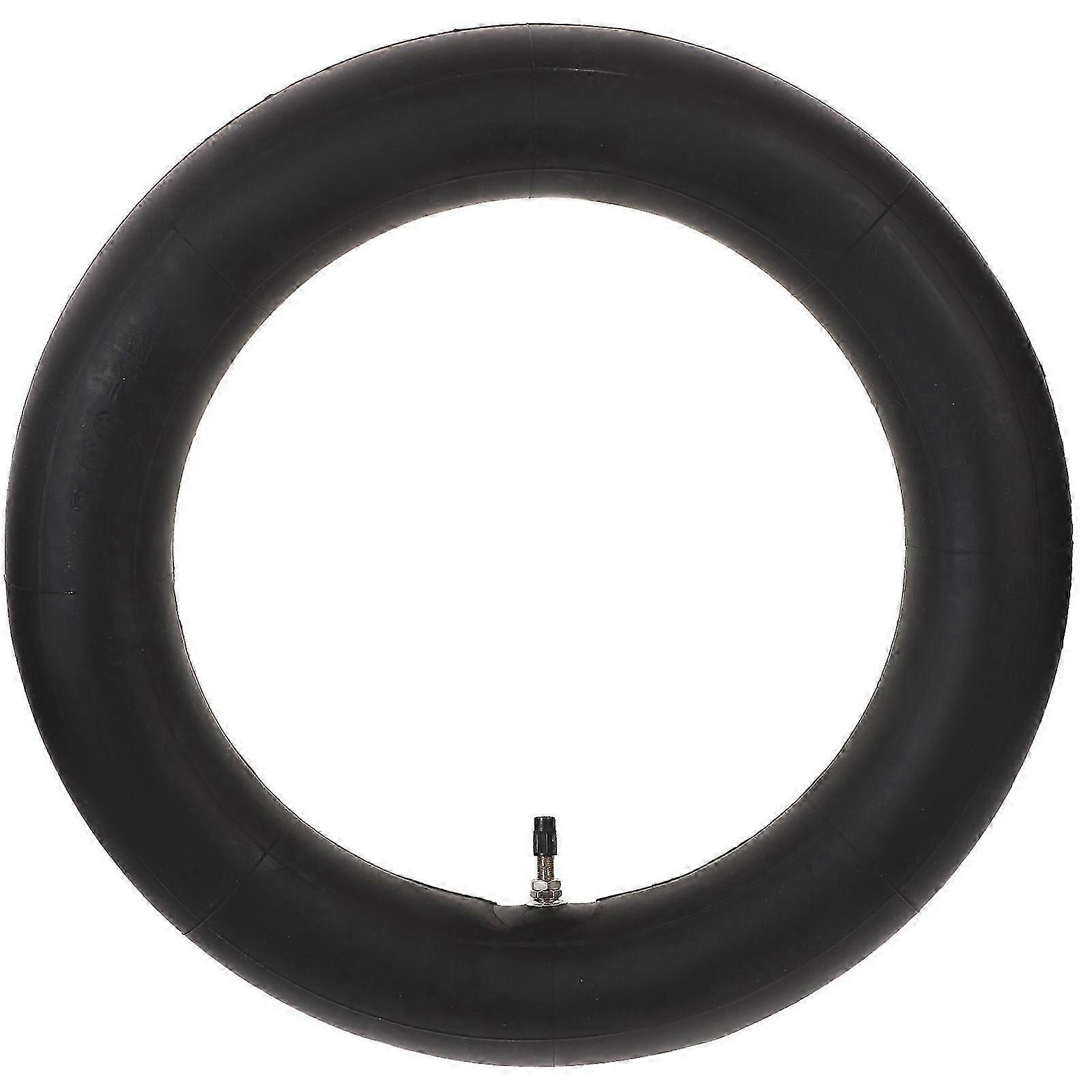 1個80 / 100-12 3.00-12インチタイヤオフロードオートバイアクセサリーラバーインナーチューブ交換(ブラック)