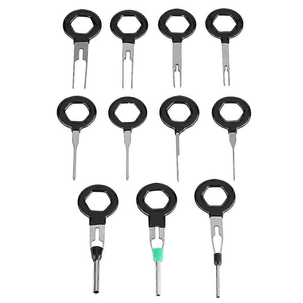 Terminal Removal Tool Kit - 11-Piece Car Removal Tool Set for Efficient Terminal Release, Compatible with Most Vehicles