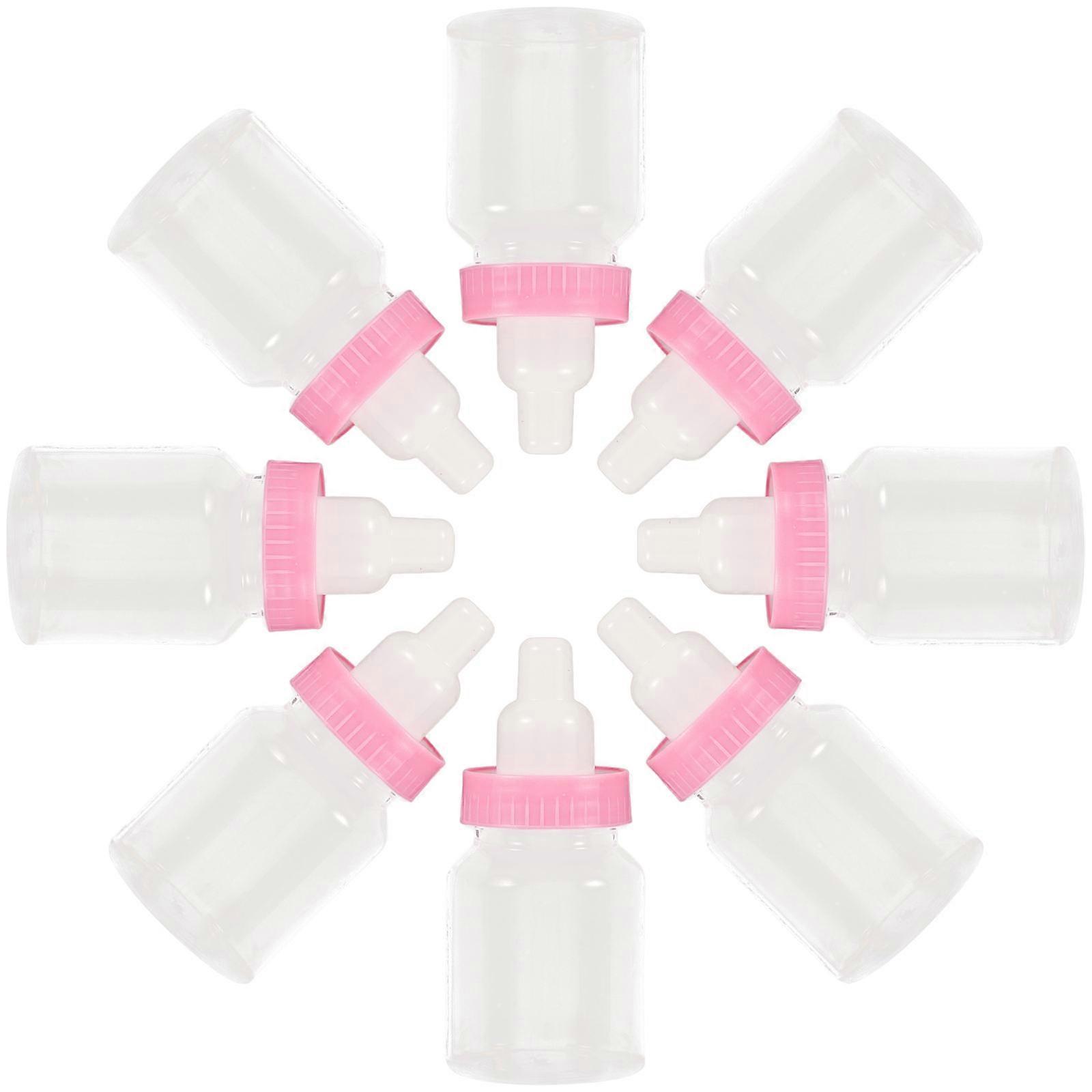 Bottle Shaped Candy Boxes for Storage Reusable Multi PP Candy Containers Baby Shower 12pcs