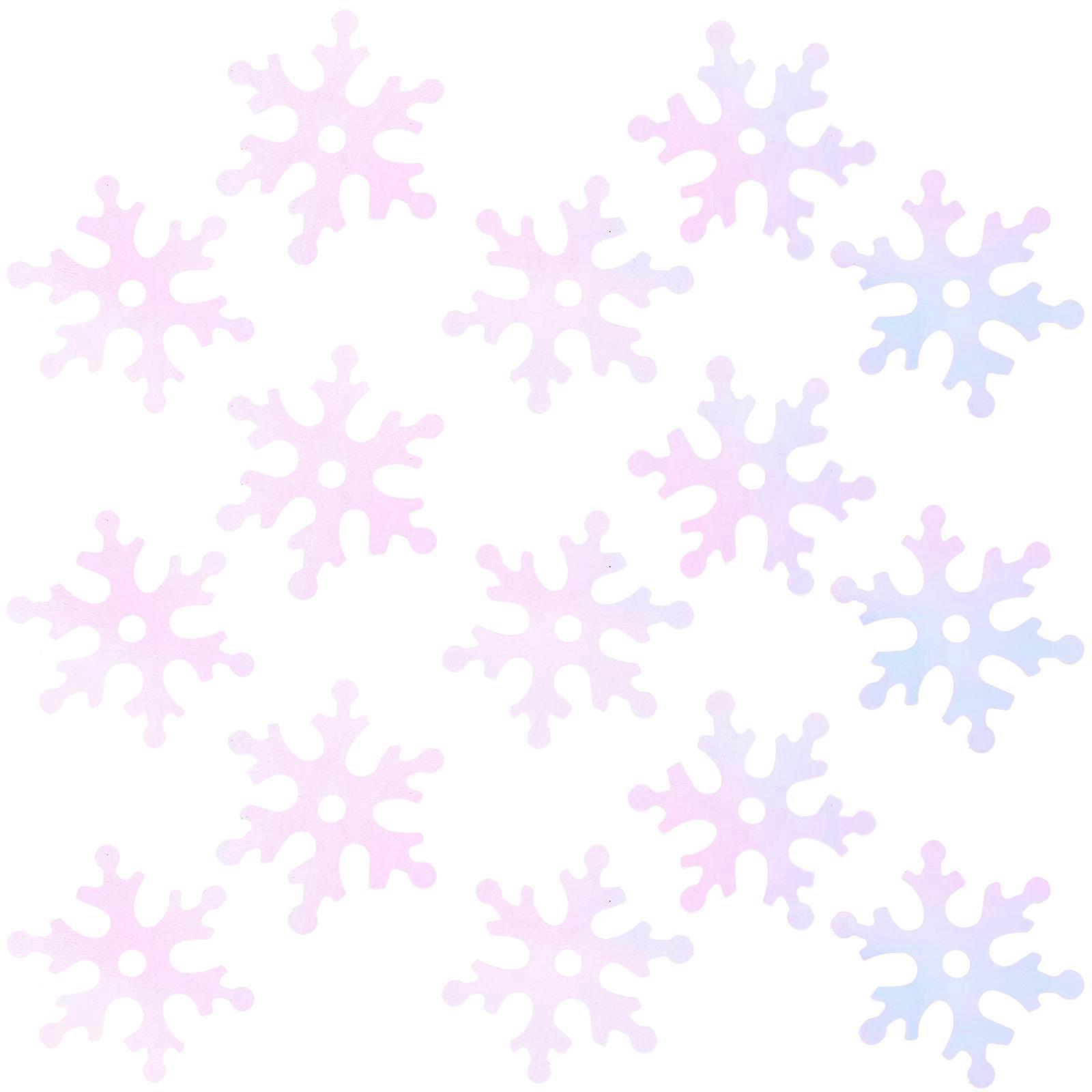 Multifunctional Confetti Snowflake Confetti For Tables Handmade Diy Greeting Cards 2 Bags
