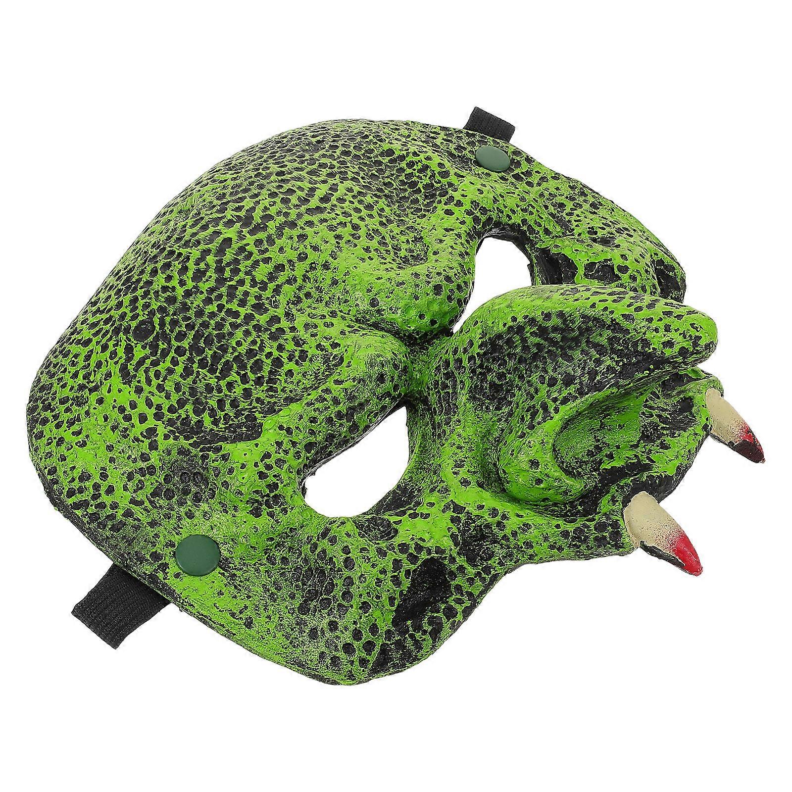 Full Face Demon Mask Scary Masquerade Ball Adult Partygoers Carnival Party Decoration Foam Material 1Pack