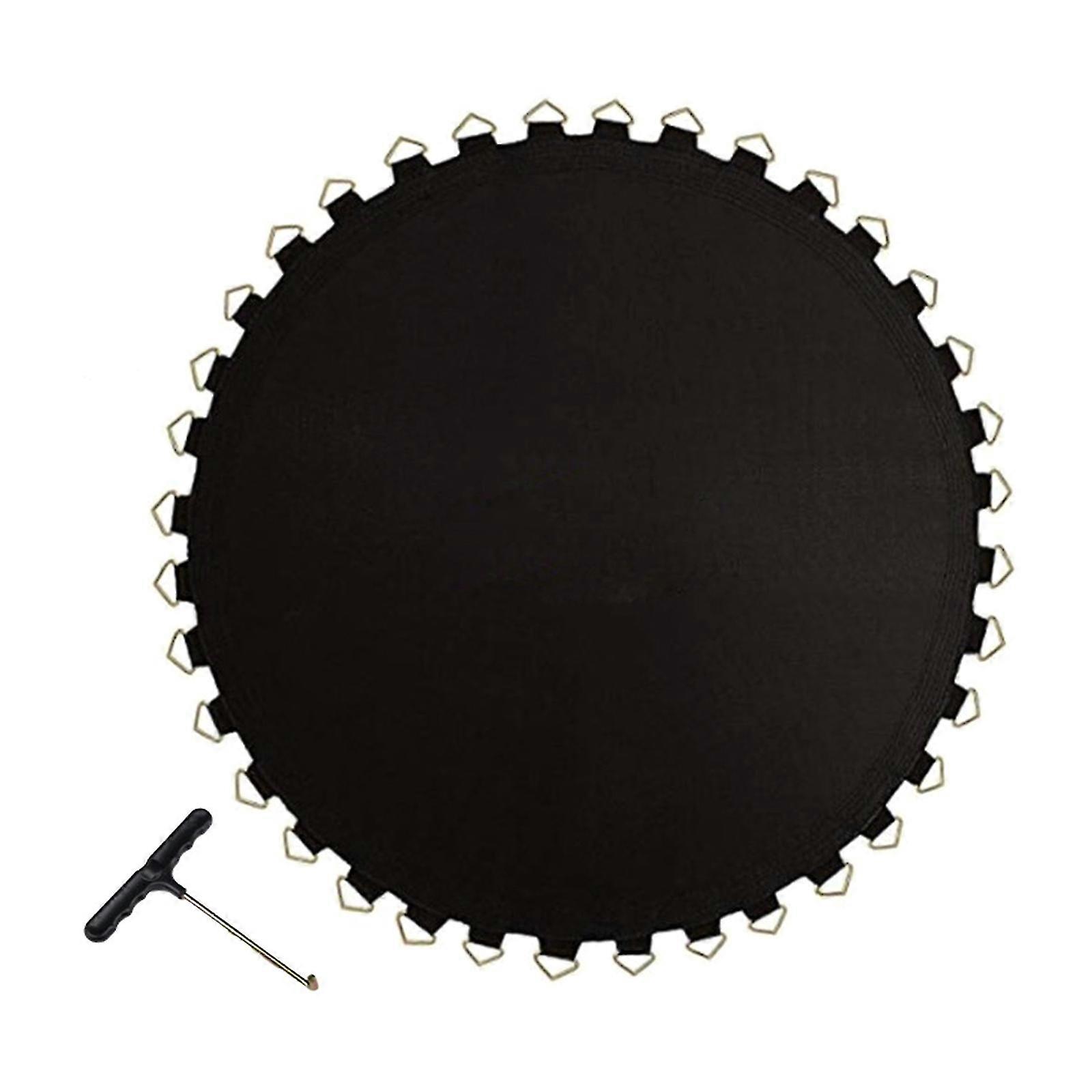 2025 Trampoline Replacement Jumping Mat Safety Spring Jumping Mat with V-Rings Water Resistant High Elastic Jumping Pad 42 button jump cloth