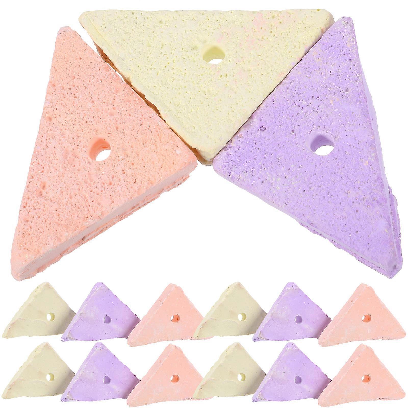 Teeth Grinding Chew Toys for Hamster Chew Toys 15Pcs Assorted Color 7x4.5x1cm Essential for Pet Care