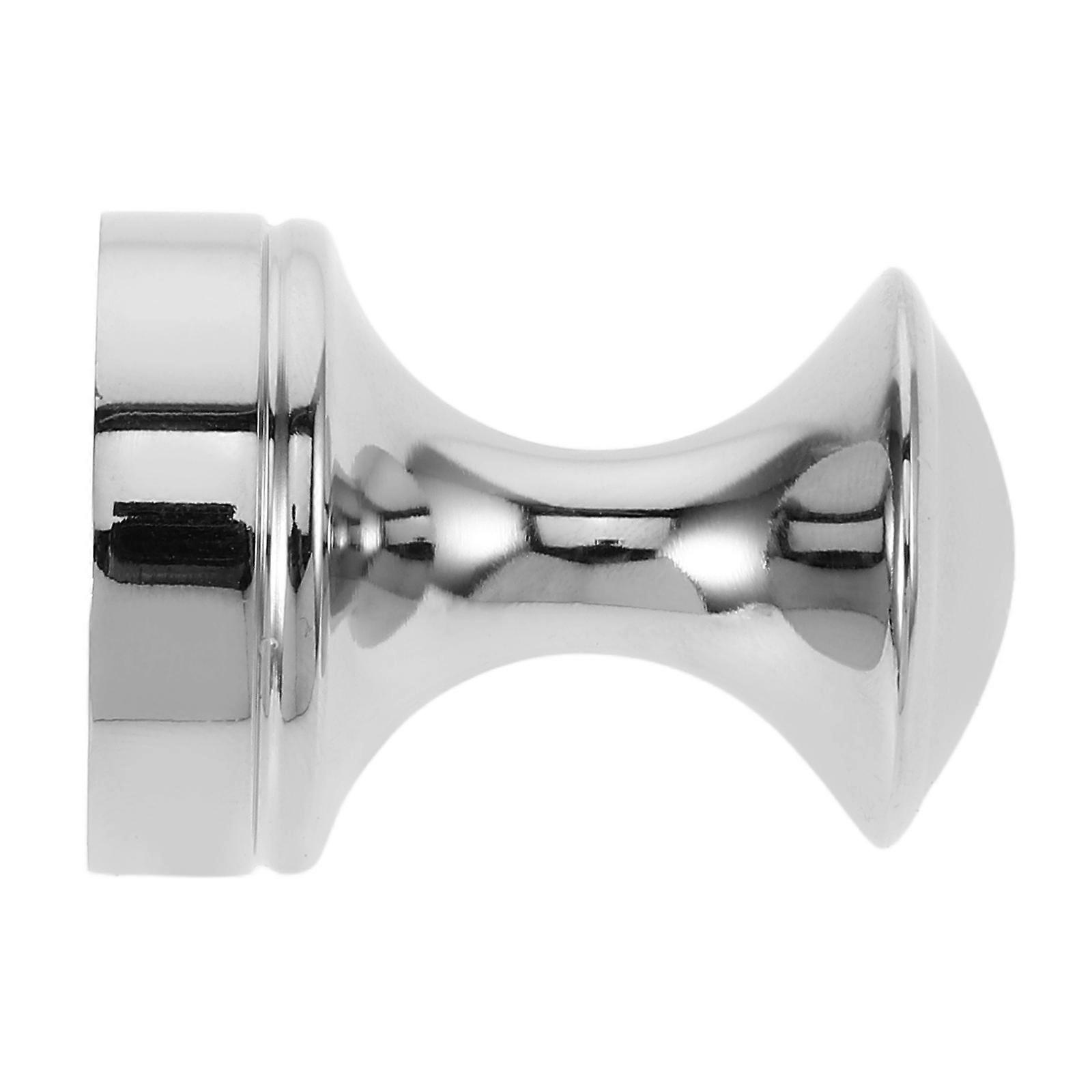 Wall Mounted Bathroom Hook in Silver Made of Brass for Home Use Modern Design with Screw Included Small Size
