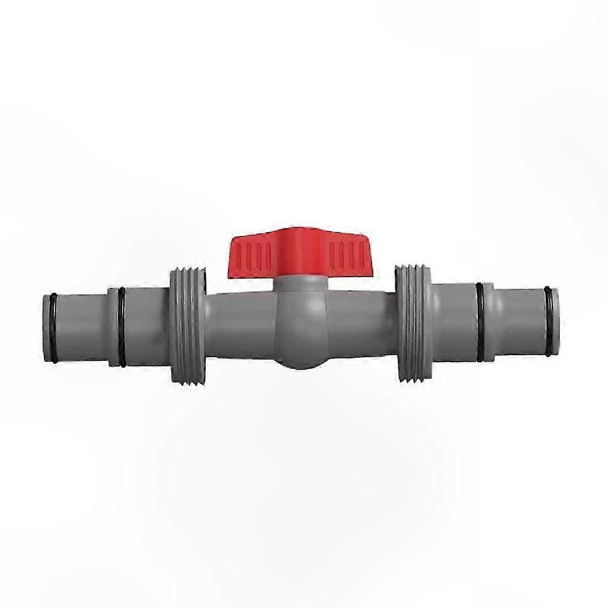 1.5" Pool Hose Adapter with Valve for Secure Connections