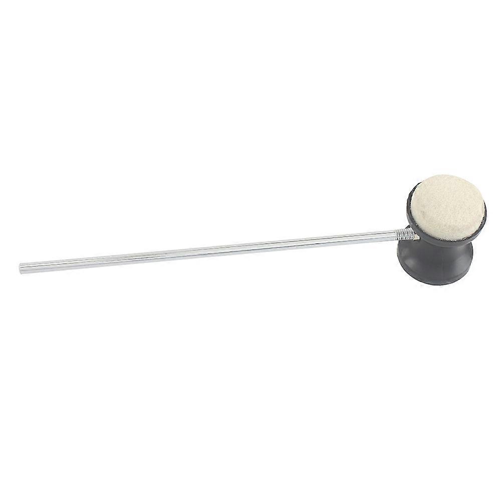 Drum Mallet Hammer Percussion Instrument Replacement Part For Music Practice Black 1Set