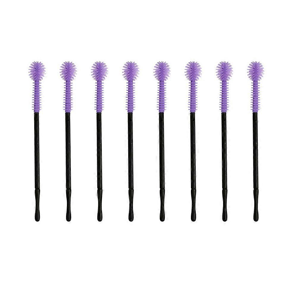 Disposable Eyelash Wands 50Pcs Set Perfect For Women And Girls With Portable Eyelash Grafting Function In Eye-Catching Purple