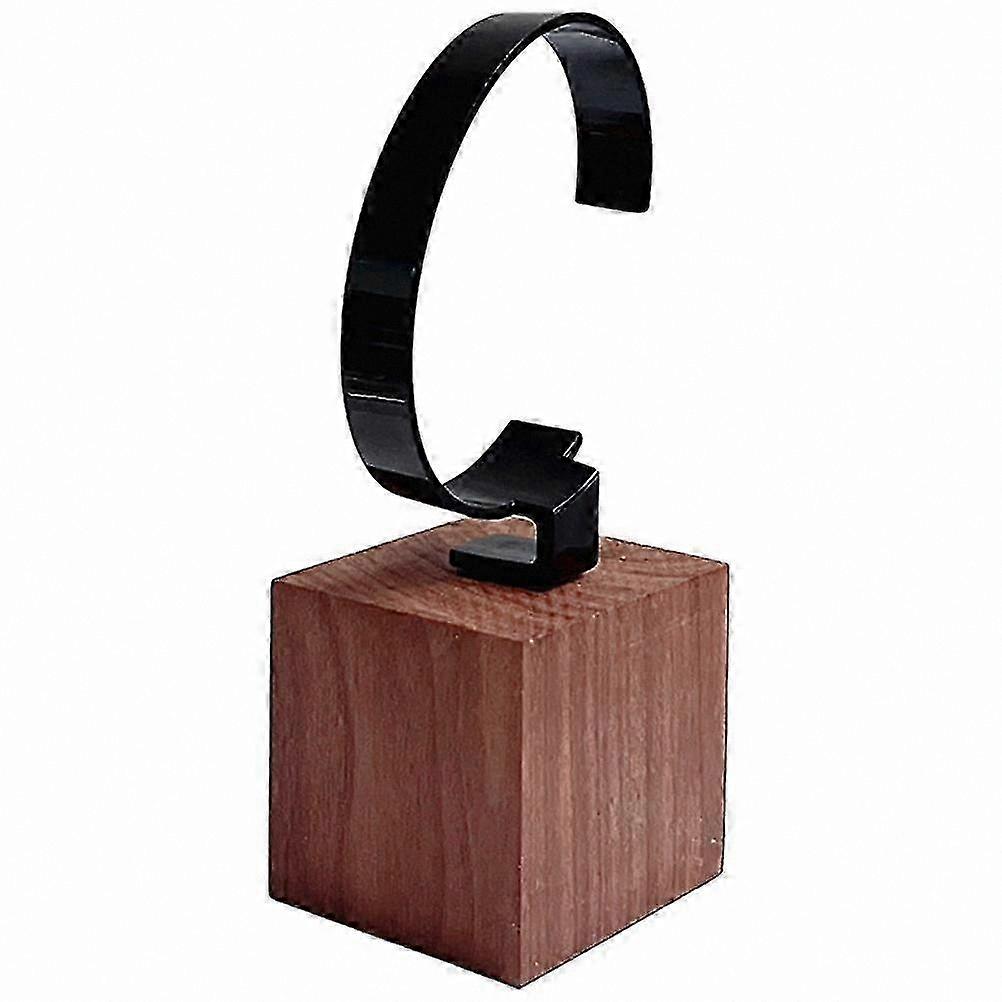Acrylic and Wood Watch Display Stand for Desk Storage and Organization