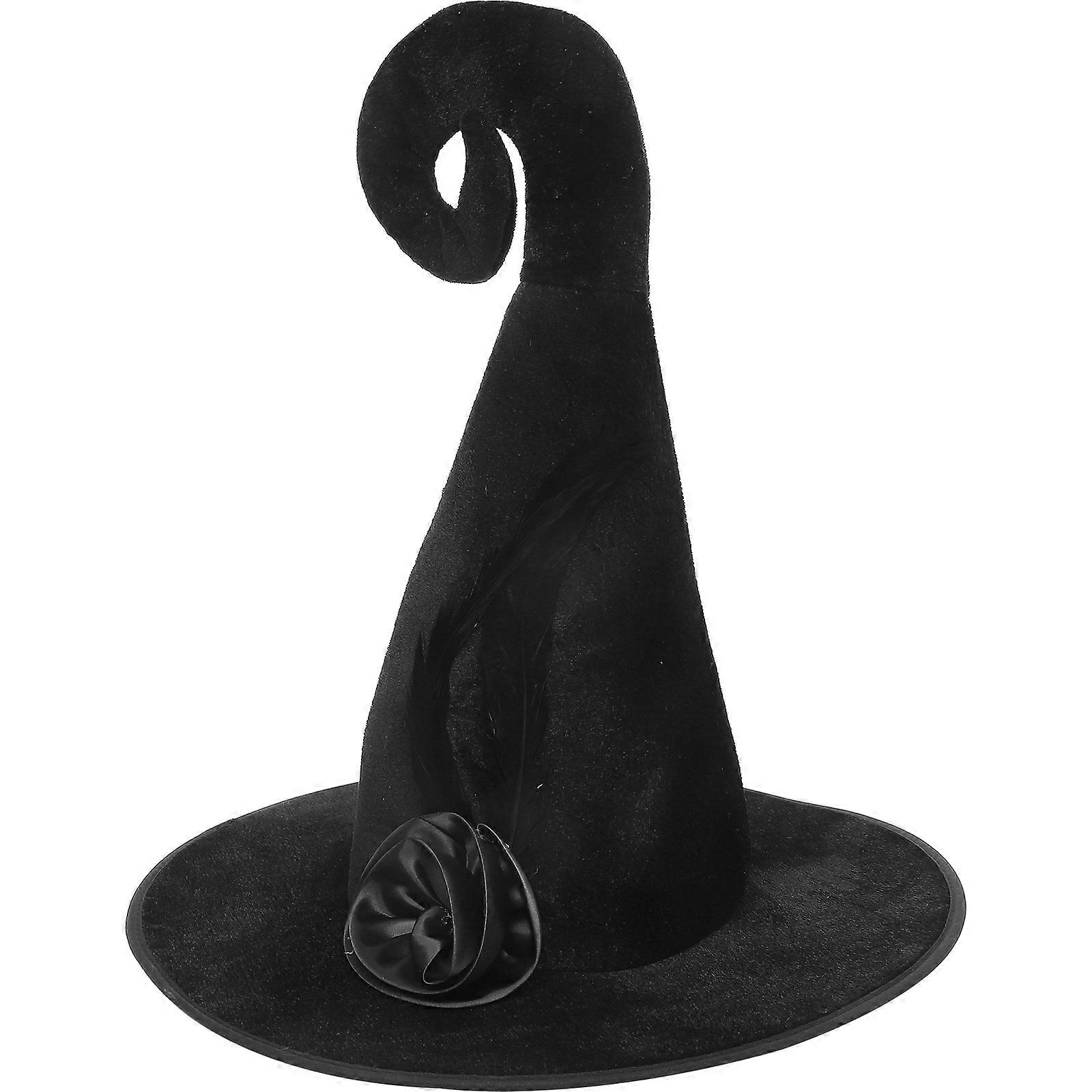 It sounds like you're describing a product listing for a **Halloween witch hat**. If you're looking to improve the product description, optimize it