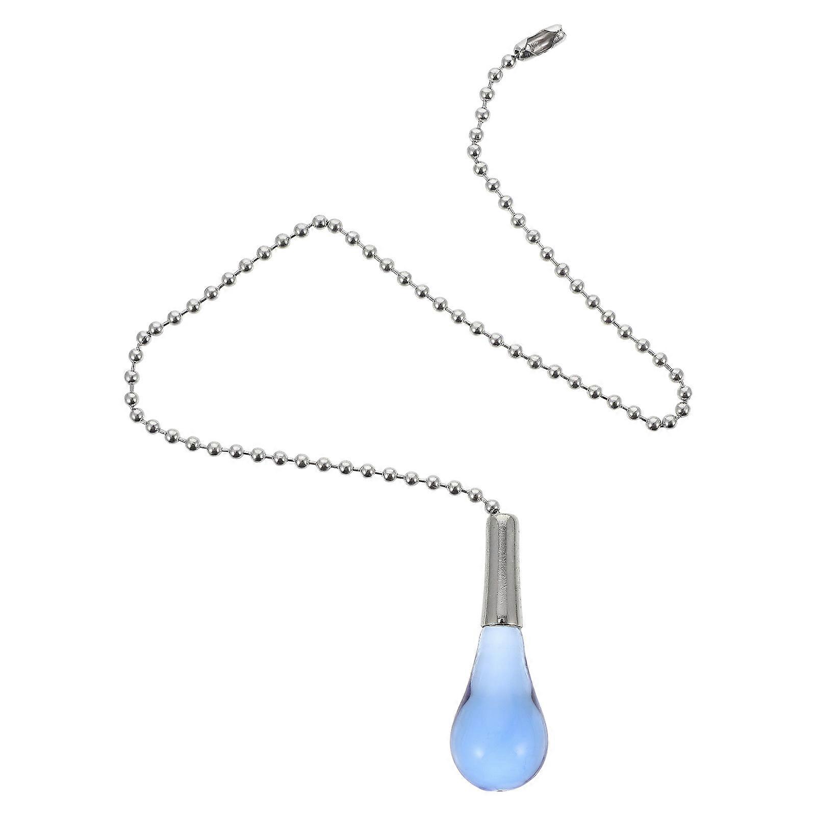 Functional Ceiling Light Fitting Ideal For Family Gatherings 37X2CM Blue Chandelier Accessory 1Set