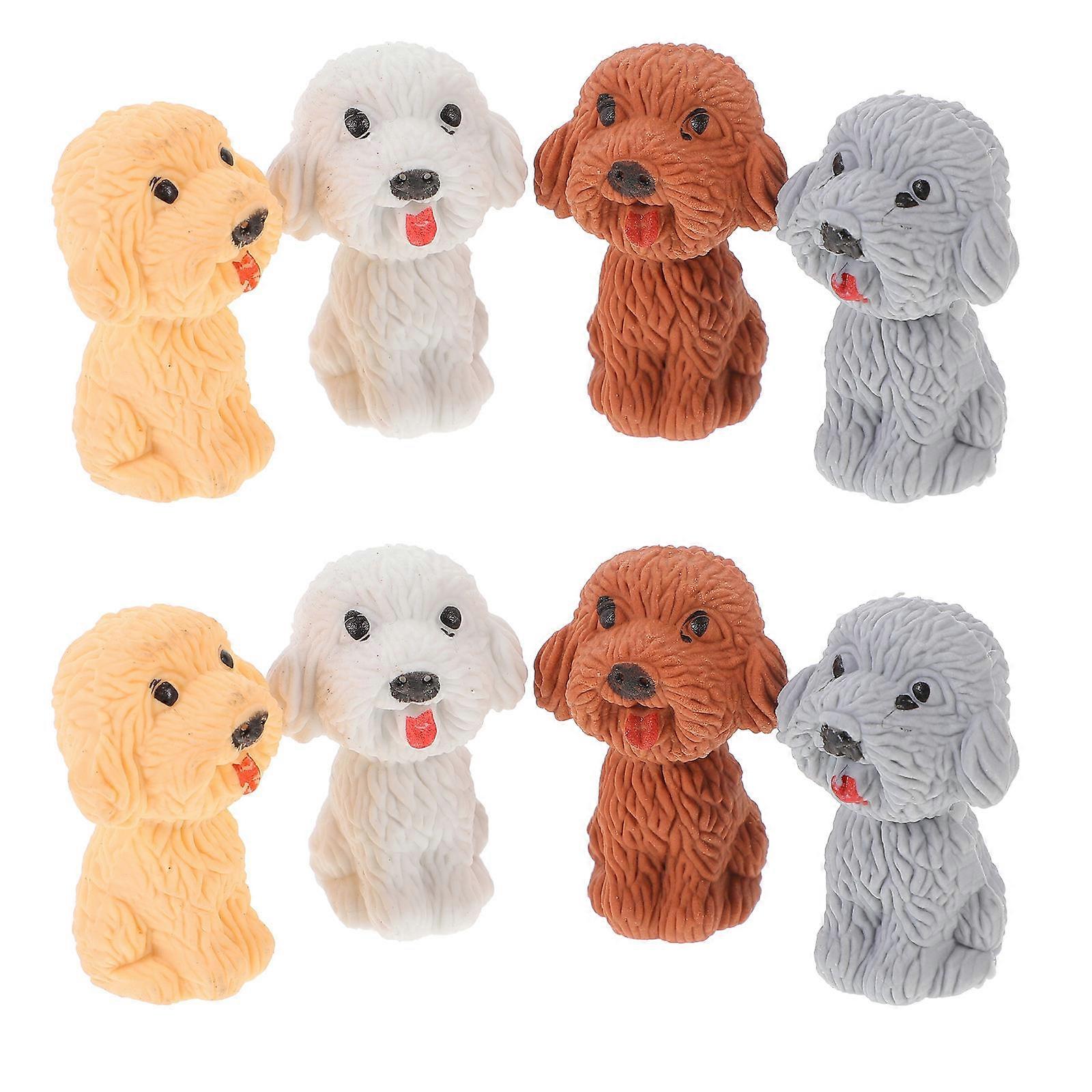 Cartoon Dog Erasers for Erasing 36Pcs Multi-Function Erasers Bundle