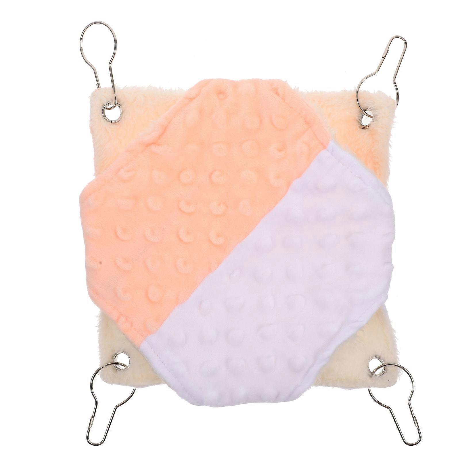 Warm Hanging Hammock For Chinchillas And Ferrets Indoor Use With 20X20X20CM Size 1Set