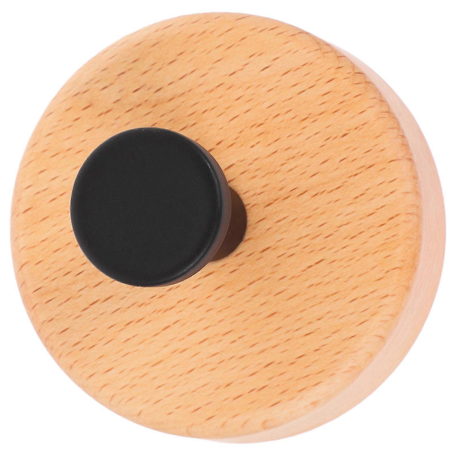 Wood Wall Hooks for Home Use Brown Color and Strong No Drilling Required 7.9 Inches