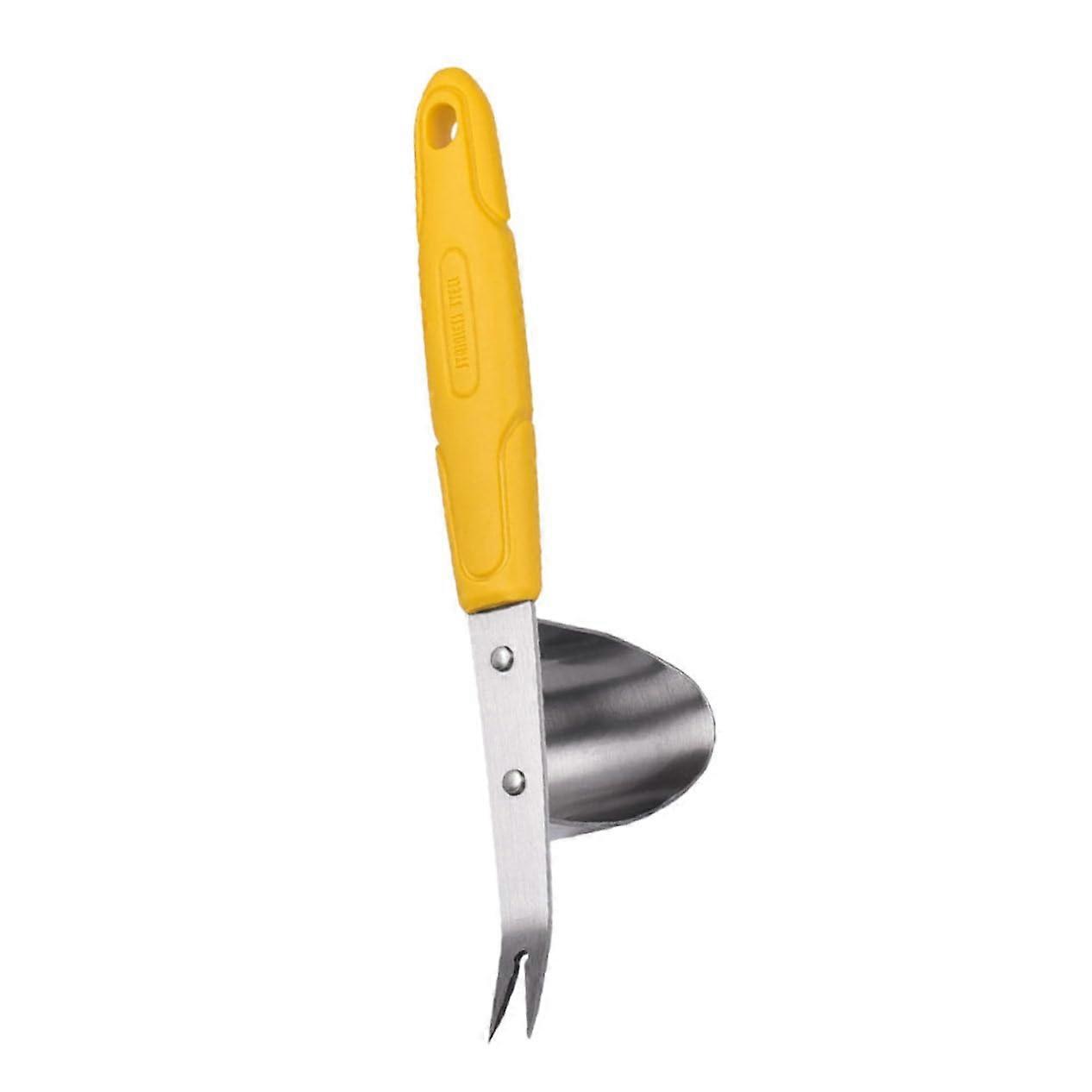 Manual Weed Puller Tool for Garden - Ergonomic Compact Root Remover, Rust-Free and Durable Handheld Design
