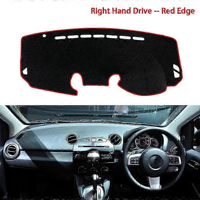 2025 for Mazda 2 Demio 2007~2014 DE Anti-Slip Mat Dashboard Cover Pad Sunshade Dashmat Carpet Mazda2 2008 2009 2010 2013