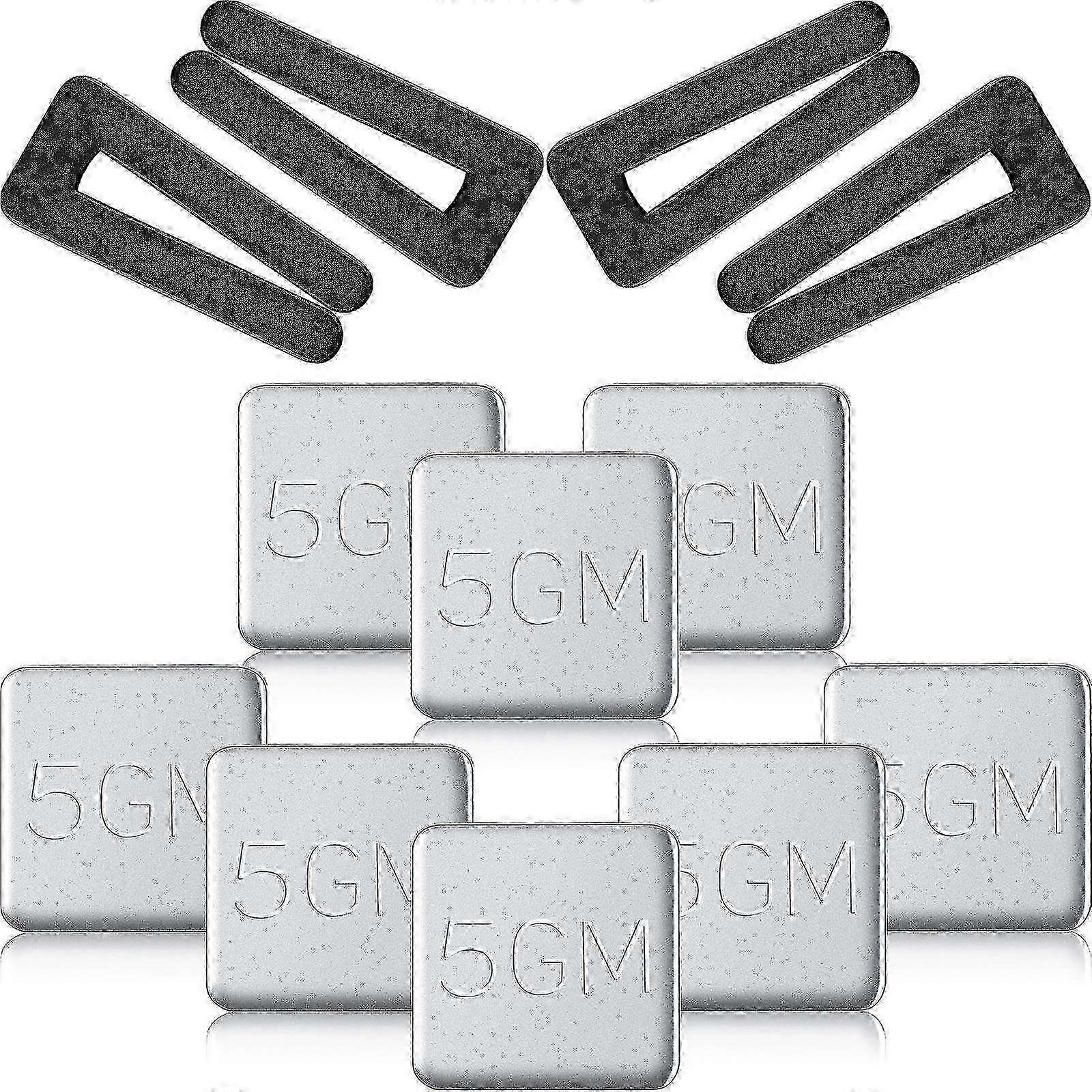 4 Pack Ceiling Fan Balance Kit 8 Adhesive Weights and 4 Clips for Reducing Wobble and Noise