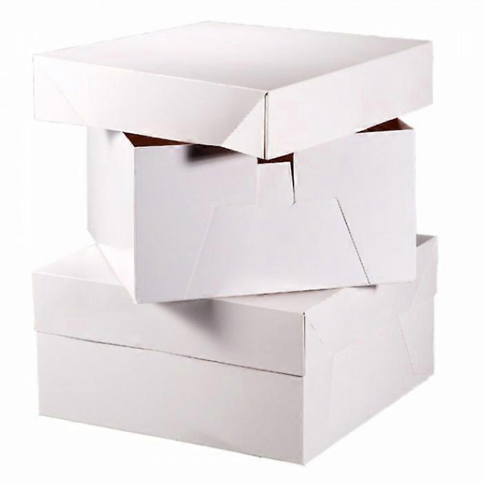 Club Green Square Cake Boxes (Pack of 10)