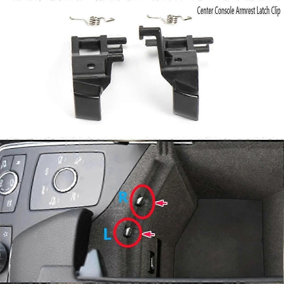 1666804103 Center Console Armrest Latch Clip for - ML/GL/GLE/GLS Class W292 W166 C292 X1