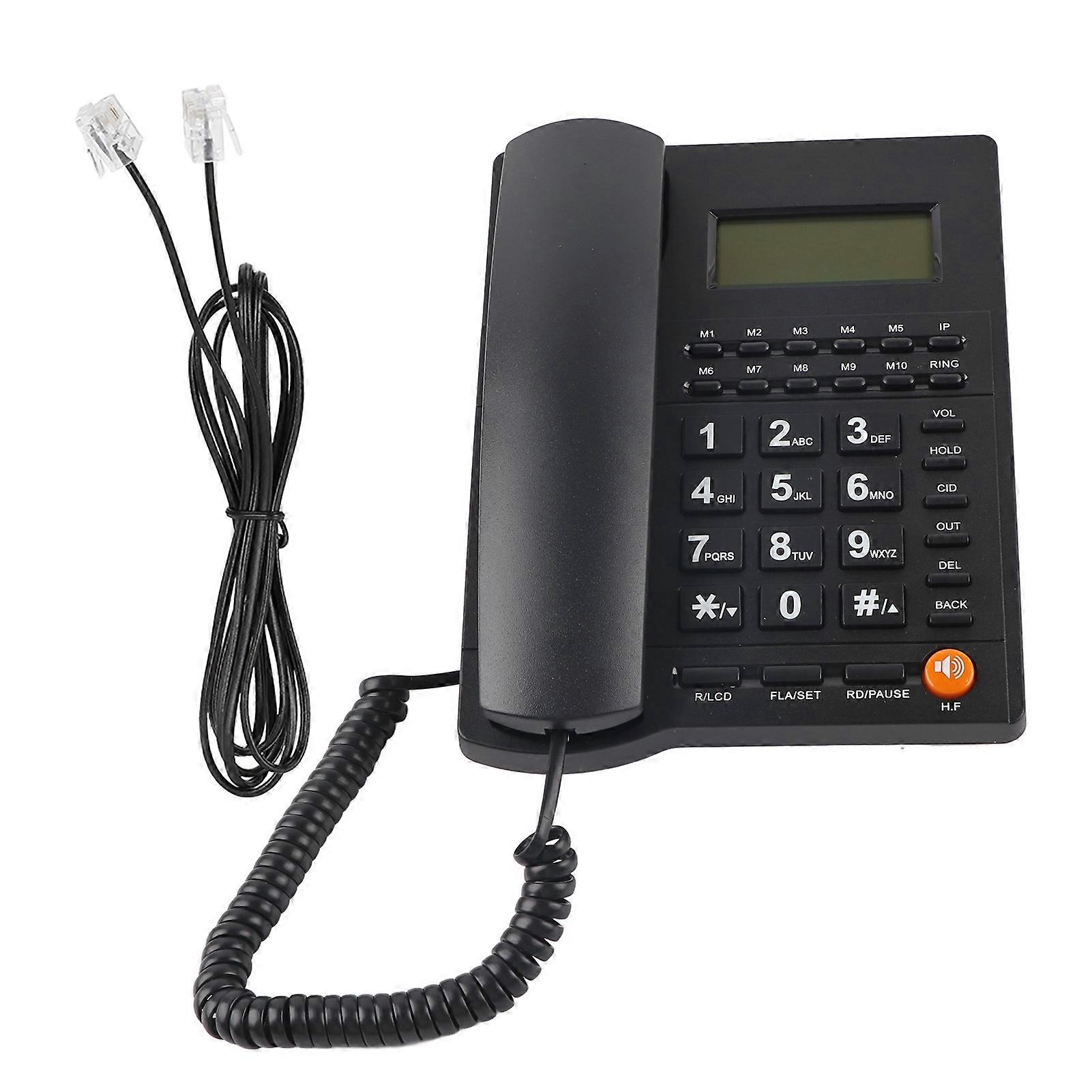 English Call Desk Telephone with Display for Home, Office, and Hospitality Use