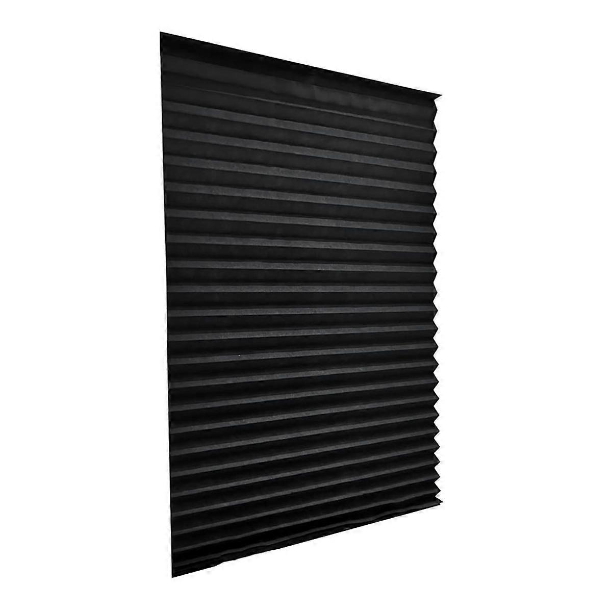 Cordless Blackout Pleated Fabric Shade Window Shades Blinds Darkening Temporary Light Filtering Ple