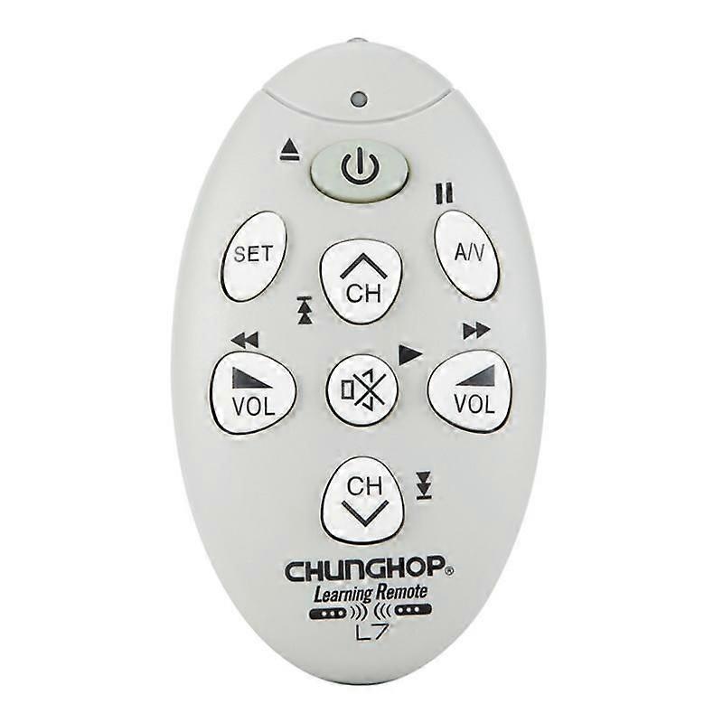 L7 Infrared Learning Universal TV Remote Control L7(Grey)