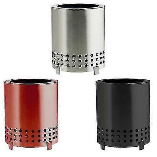 Mini Outdoor Tabletop Fire Pit with Stand, Low Smoke Portable Stove