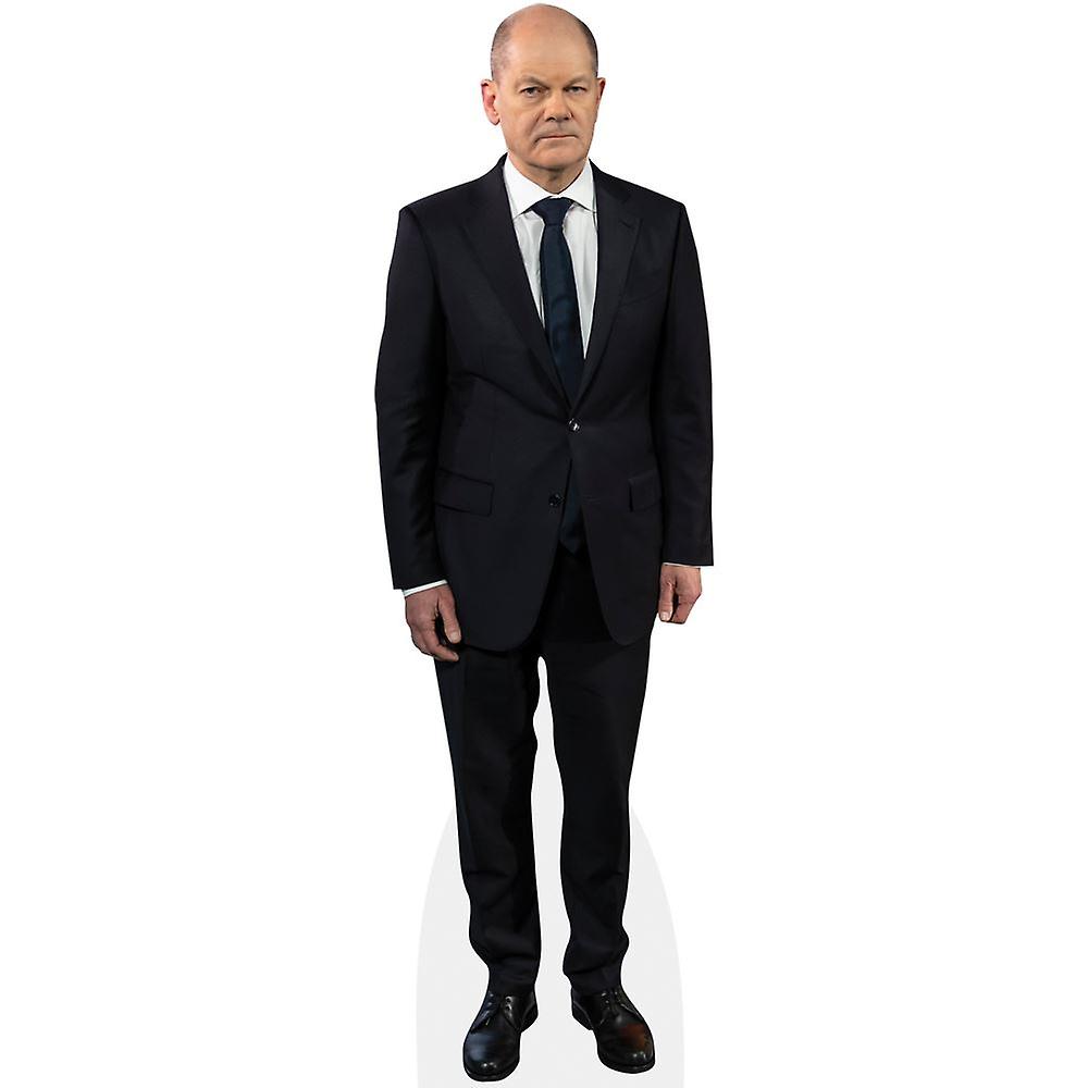 Olaf Scholz (Suit) Cardboard Cutout (lifesize OR mini size). Standee. Stand Up.