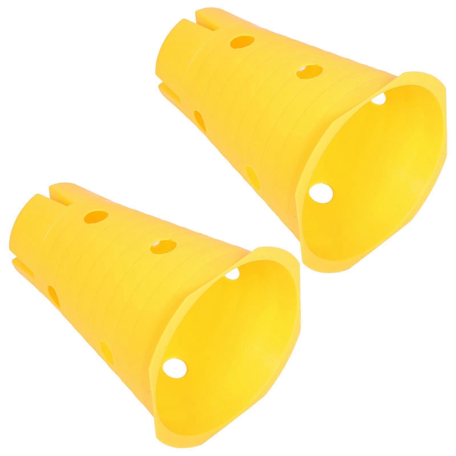 2 Pcs Precision Sensory Training Equipment for Kids Small Hurdles Basketball Marker Cones Soccer Training Tools for Home Use