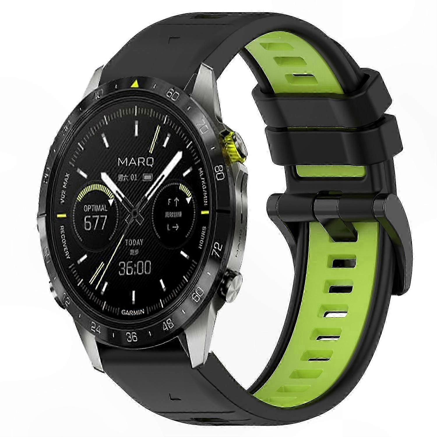 22mm Soft Silicone Replacement Strap for Sports Smartwatches