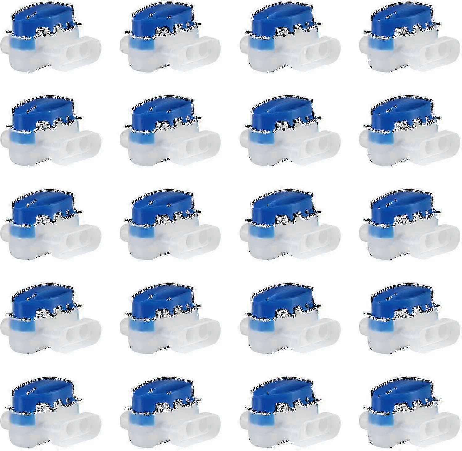 20-Pack Waterproof Resin-Filled Cable Connectors for Husqvarna Automower Robot Lawnmower