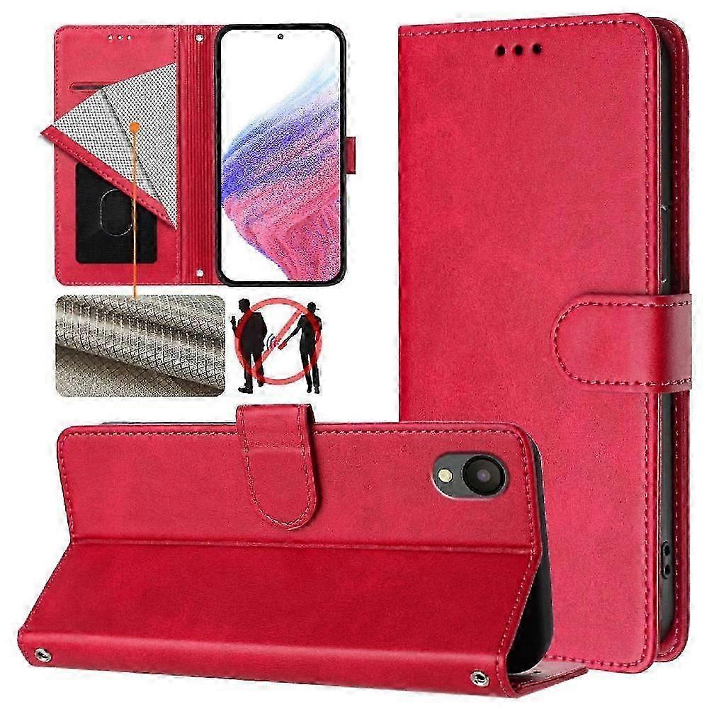 Classic Style Flip Case for Samsung Galaxy A04 Core Shockproof Wall...
