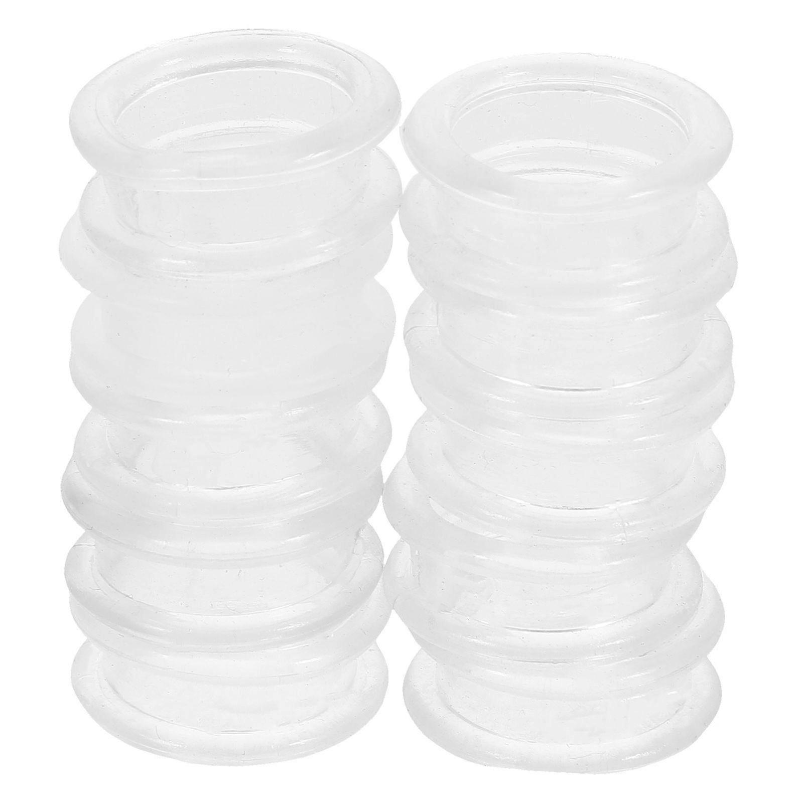 10pcs 가위 실리콘 손가락 반지 그루밍 가위 반지 이발 스타일링 가위 액세서리