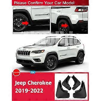 Apply For JEEP Cherokee 2019-2022 X LATITUDE Mud Flaps Splash Guard Mudguards Front Rear Fender Auto Styline Car Accessories