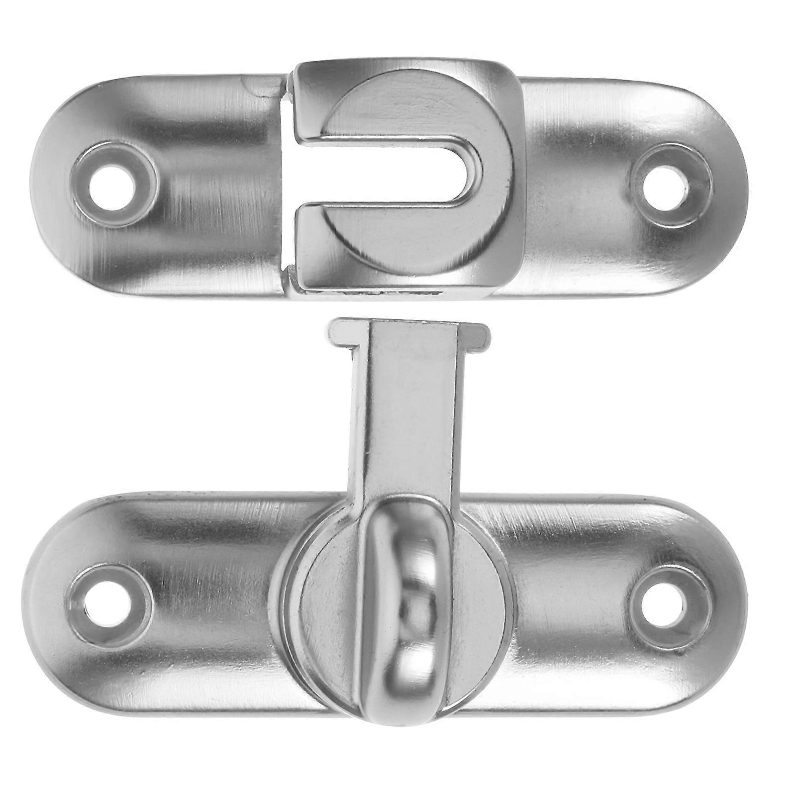 Gate Latch Zinc Alloy Home Security Diy Projects Rustic Design Silver 1Set