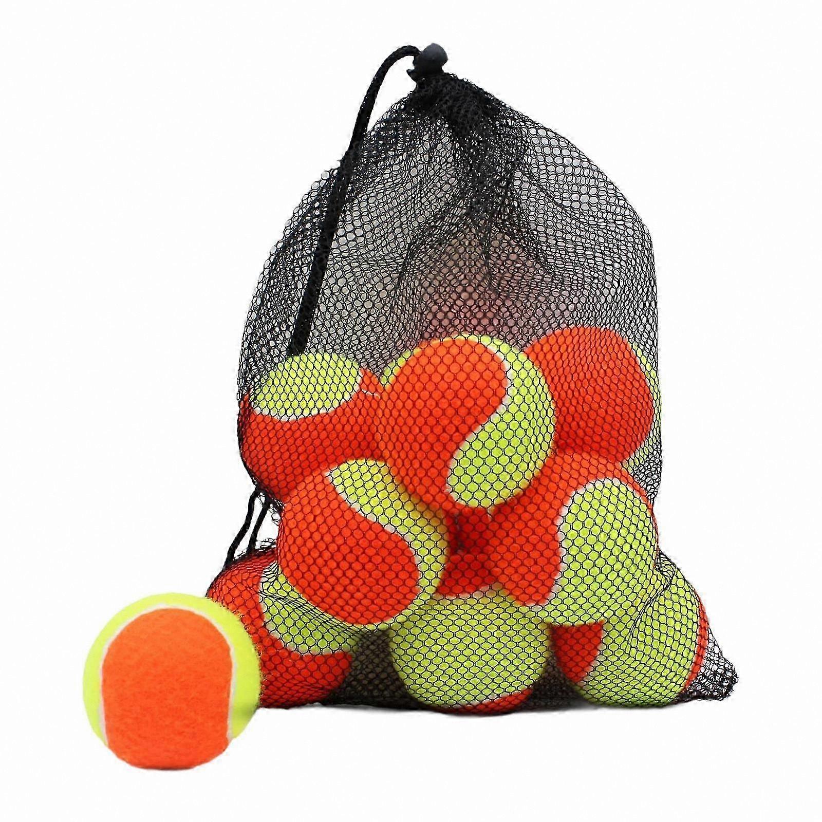 Durable 2.52" Elastic Training Balls for Exercise and Sports Practice, 20-Pack