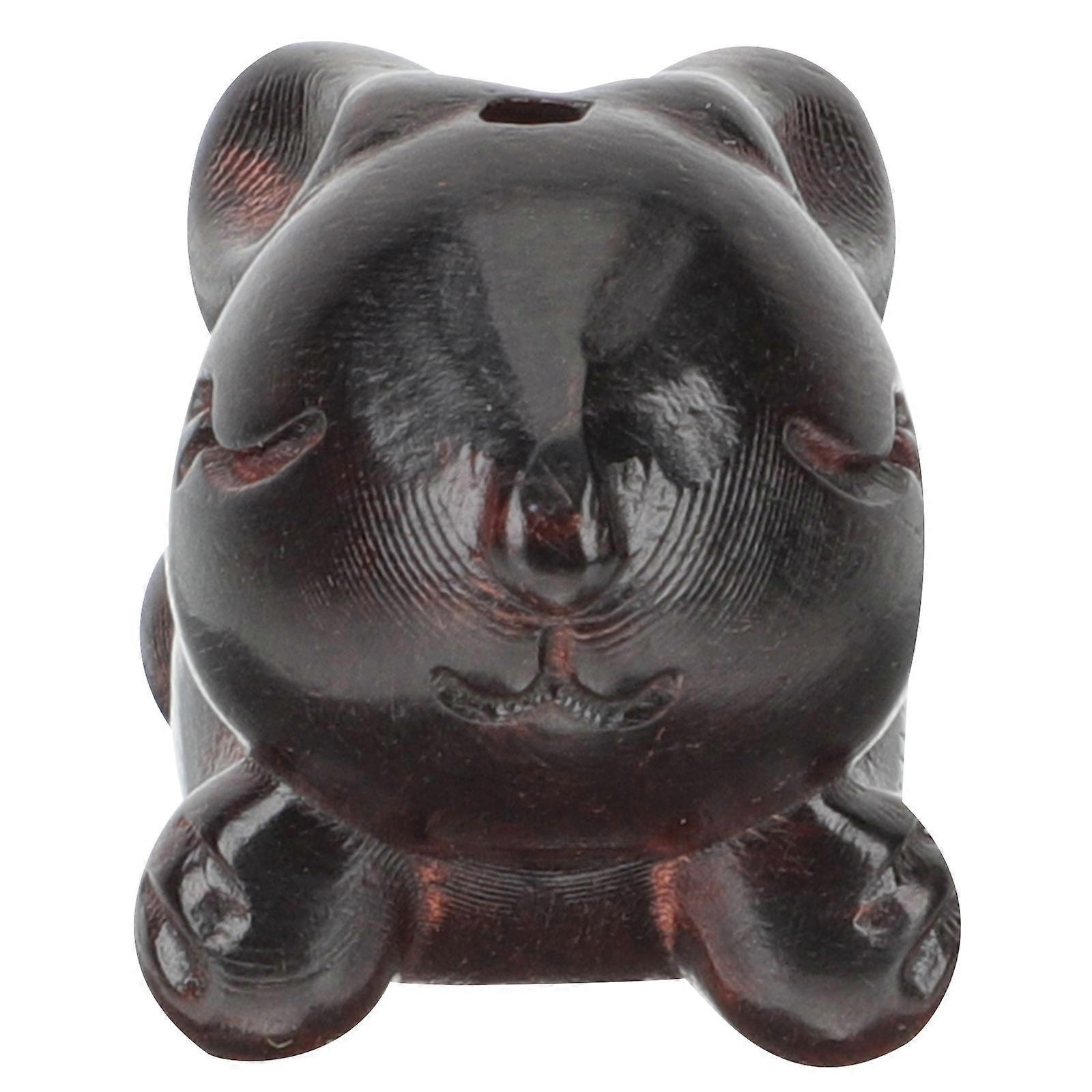 Portable Rabbit Pendant Keychain Pendant Wooden for Decoration