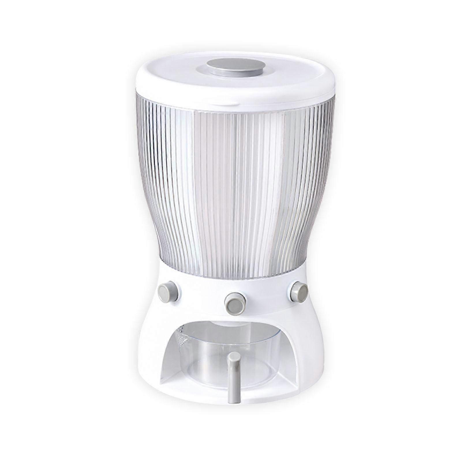 Rotating Food Storage Box, Automatic Rice Dispenser, Grain Storage Bin, MoistureProof InsectProof Organizer, Vision