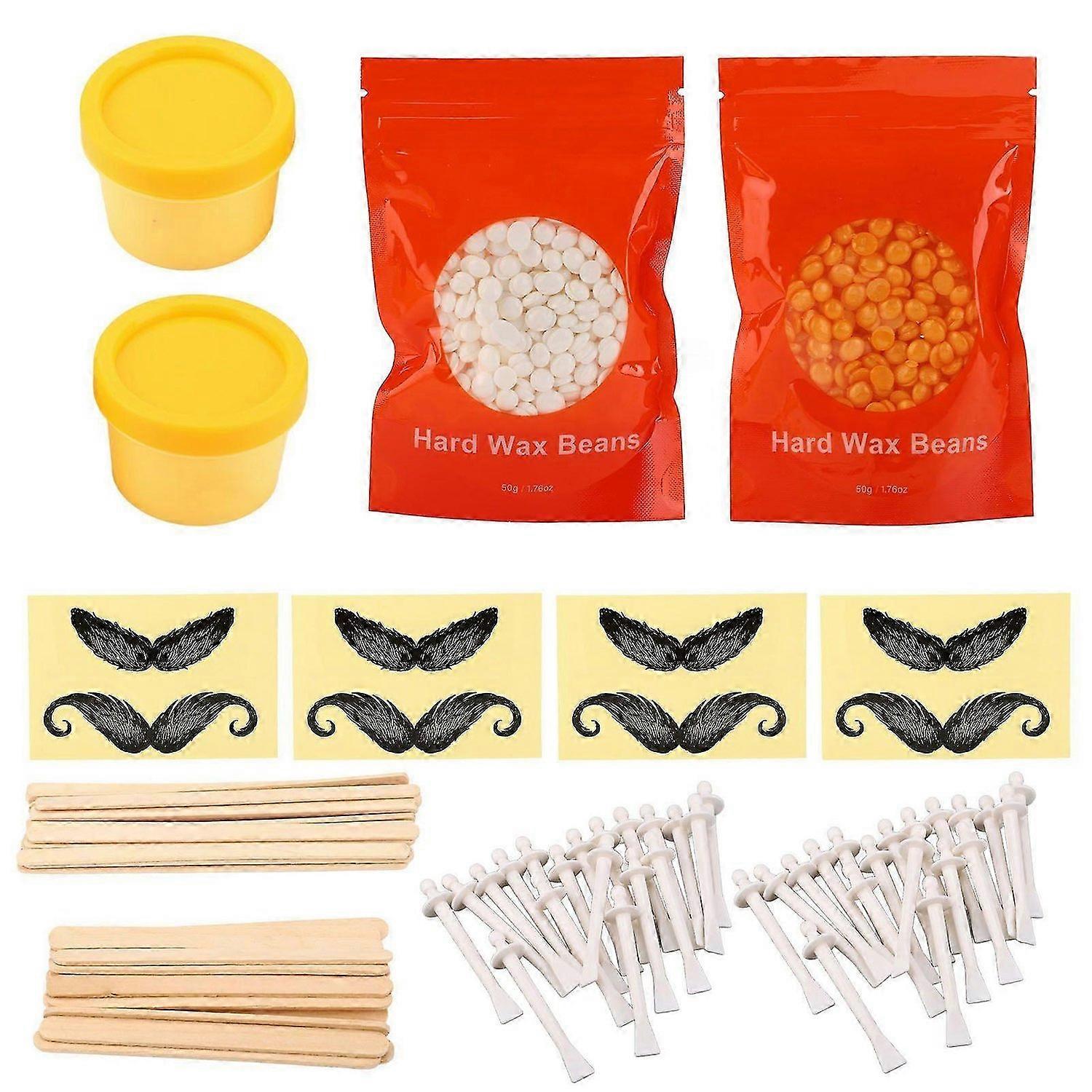 2025 Latest Model Nose Wax Kit Multipurpose Waxing Bead Applicators Nose Hair ...