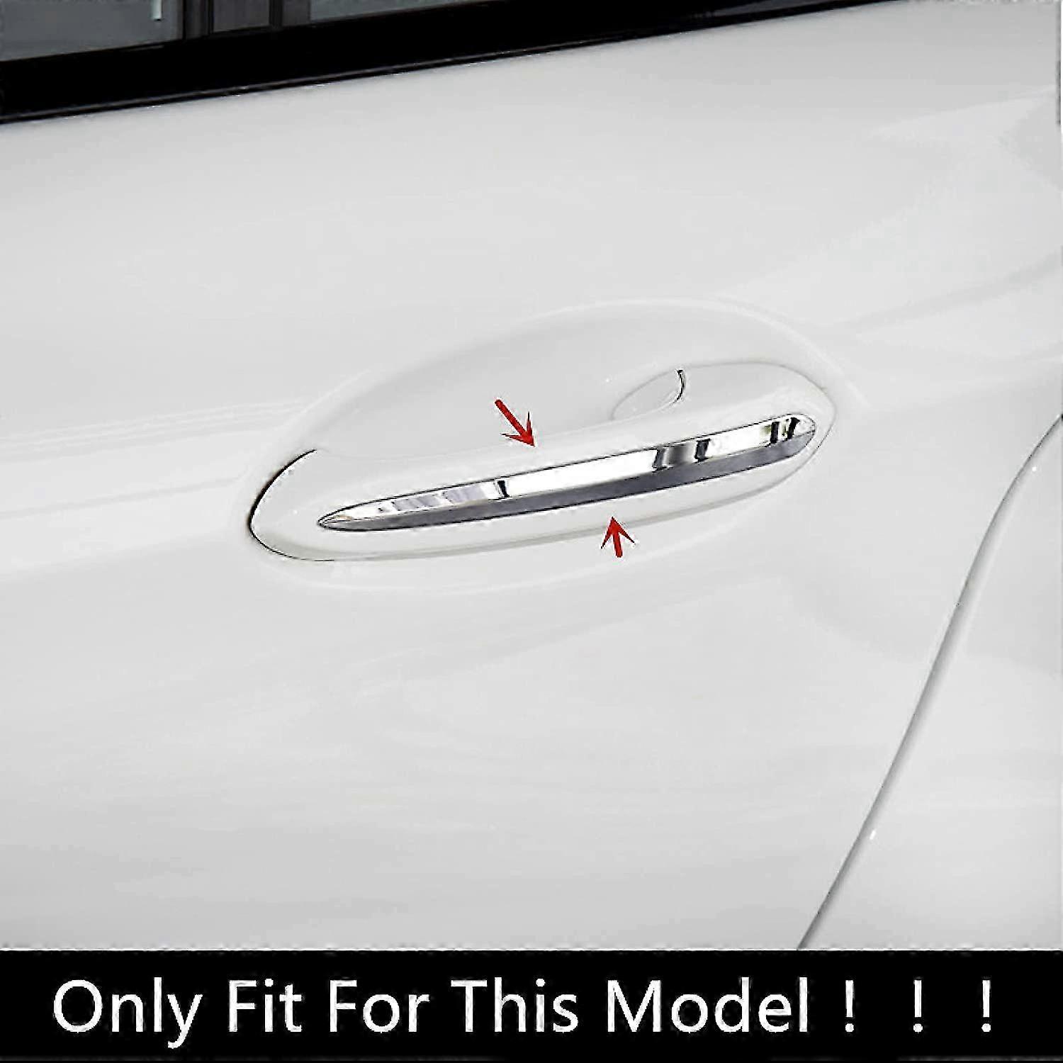Door Handle Strips for 5 Series G30 18-21 Silver