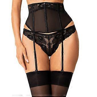 Serena Love - Liguero - Negro