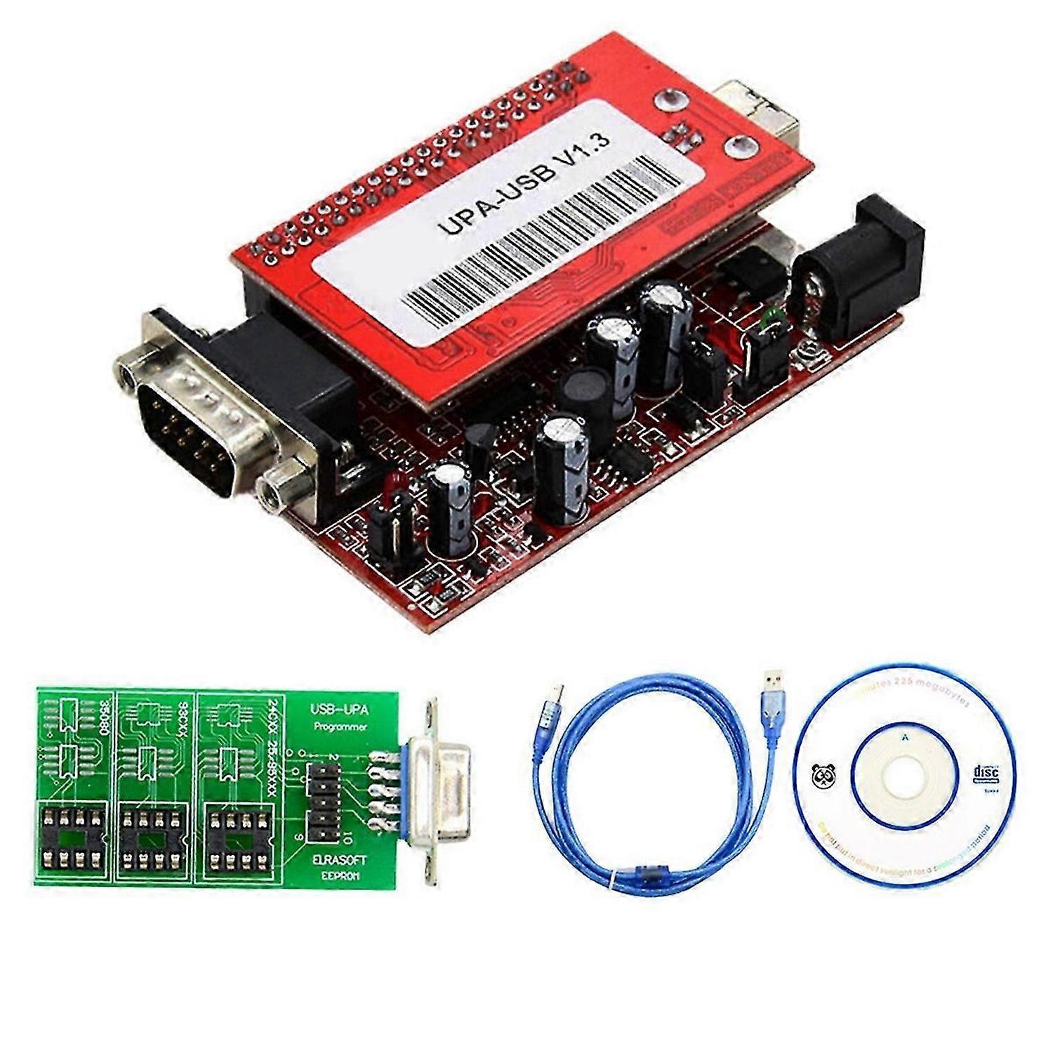 V1.3 UPA USB Programmer Diagnostic Tool UPA-USB ECU Chip Tuning Programmer for 2014 Version Main Unit Lite Programmer